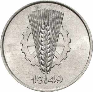 Kleinmünzen 1 Pfennig 1949 E  Jaeger 1501 ... 