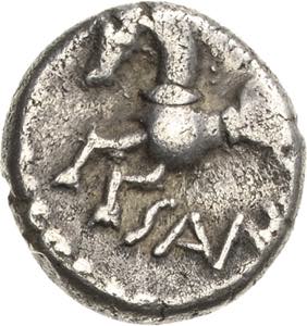 Gallien Sequani Quinar 1. Jhd. v. Chr Kopf ... 