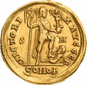 KaiserzeitTheodosius I. 379-395 Solidus ... 