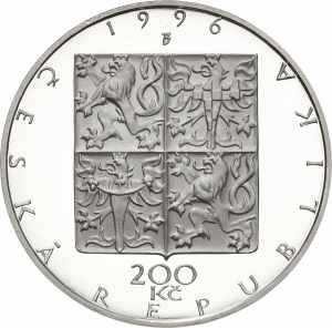 Tschechien 200 Kronen 1996, Gablonz 100 ... 