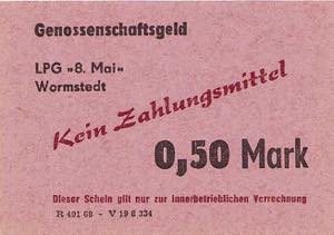 Deutsche Demokratische Republik LPG-Geld ... 