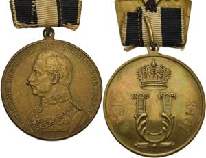 Regimente Preußen Bronzemedaille 1913 ... 