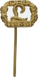 Drittes Reich  Goldene Ehrennadel 1936. des ... 