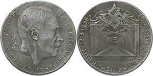 Drittes Reich  Zinkmedaille 1938 ... 