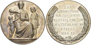 Erster Weltkrieg  Silbermedaille 1915 (Chr. ... 