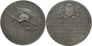 Erster Weltkrieg  Zinkmedaille 1919 (C. ... 