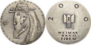 FIDEM Silbermedaille 2000 (Silvia ... 