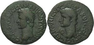 Kaiserzeit Caligula 37-41 für Germanicus ... 