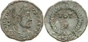 Kaiserzeit Jovianus 363-364 Follis 363/364, ... 