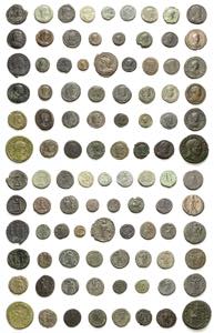 Griechische Münzen Lot-50 Stück ... 