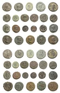 Römische Münzen Lot-22 Stück Interessante ... 