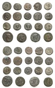 Römische Münzen Lot-19 Stück Interessante ... 