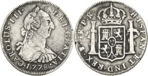 Bolivien Karl III. 1759-1788 4 Reales 1778, ... 