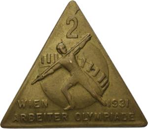 Österreich  Messingabzeichen 1931 (Pittner) ... 