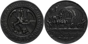 Baden-Durlach Medaillen Kriegsmetallmedaille ... 