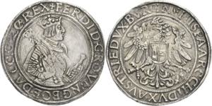 Habsburg  Ferdinand I. 1521-1564 Taler o.J. ... 