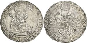 Habsburg  Maximilian II. 1564-1576 Taler ... 