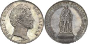 Bayern  Ludwig I. 1825-1848 Doppeltaler ... 