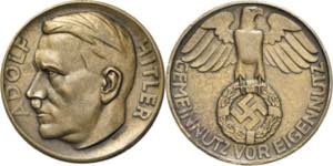 Drittes Reich  Bronzemedaille o.J. (W. Voss) ... 