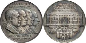 Drittes Reich  Silbermedaille 1938 (Karl ... 