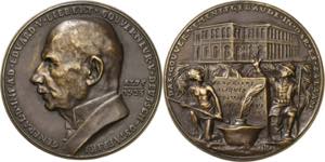 Deutsch-Ostafrika  Bronzegussmedaille 1925 ... 