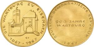 Medaillen  Goldmedaille 1967 (Gustav ... 