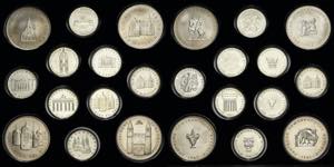 Medaillen  Kupfer-Nickel-Medaillen 1967 ... 