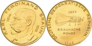 Medaillen  Goldmedaille 1968. Karl Ferdinand ... 