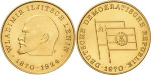 Medaillen  Goldmedaille 1970. Wladimir ... 