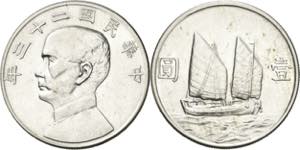 China  Republik 1912-1949 Dollar 1934 (= ... 