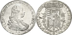 Italien-Toskana  Pietro Leopoldo 1765-1790 ... 