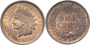Vereinigte Staaten von Amerika  Cent 1895. ... 