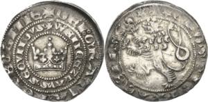 Böhmen  Wenzel II. 1278-1305 Prager ... 