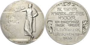 Medaillen  Silbermedaille 1935 (O. Thiede) ... 