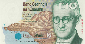 Ausland Irland 1 Pound 6.9.1984. 5 Pounds ... 