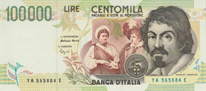 Ausland Italien 100 000 Lire 1994.  WPM 117 ... 