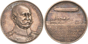 Luft- und Raumfahrt  Silbermedaille 1915 ... 