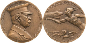 Luft- und Raumfahrt  Bronzemedaille 1924 ... 