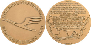 Luft- und Raumfahrt  Bronzemedaille 1961. ... 
