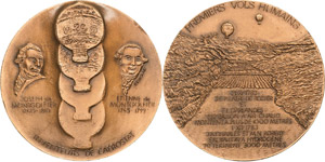 Luft- und Raumfahrt  Bronzemedaille 1983 (R. ... 