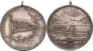 Sportmedaillen Rudern  Silbermedaille 1896. ... 