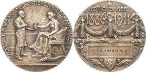 Versicherungen  Silbermedaille 1911 (S. ... 