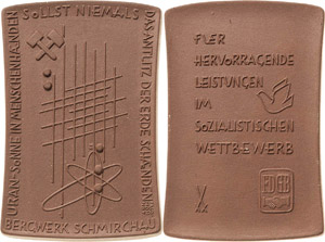 Porzellanmedaillen Medaillen der Meißner ... 