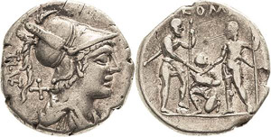 Römische Republik Ti. Veturius 137 v. Chr ... 