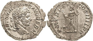 Kaiserzeit Caracalla 198-217 Denar 214, Rom ... 