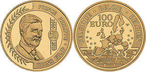 Belgien-Königreich Albert II. 1993-2013 100 ... 