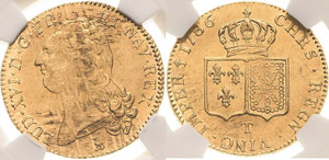 Frankreich Ludwig XVI. 1774-1793 Doppel ... 
