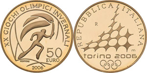 Italien-Republik seit 1946  50 Euro 2006. ... 