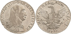 Italien-Sizilien, Königreich Ferdinand III. ... 