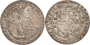 Polen Sigismund III. Wasa 1587-1632 Ort (1/4 ... 